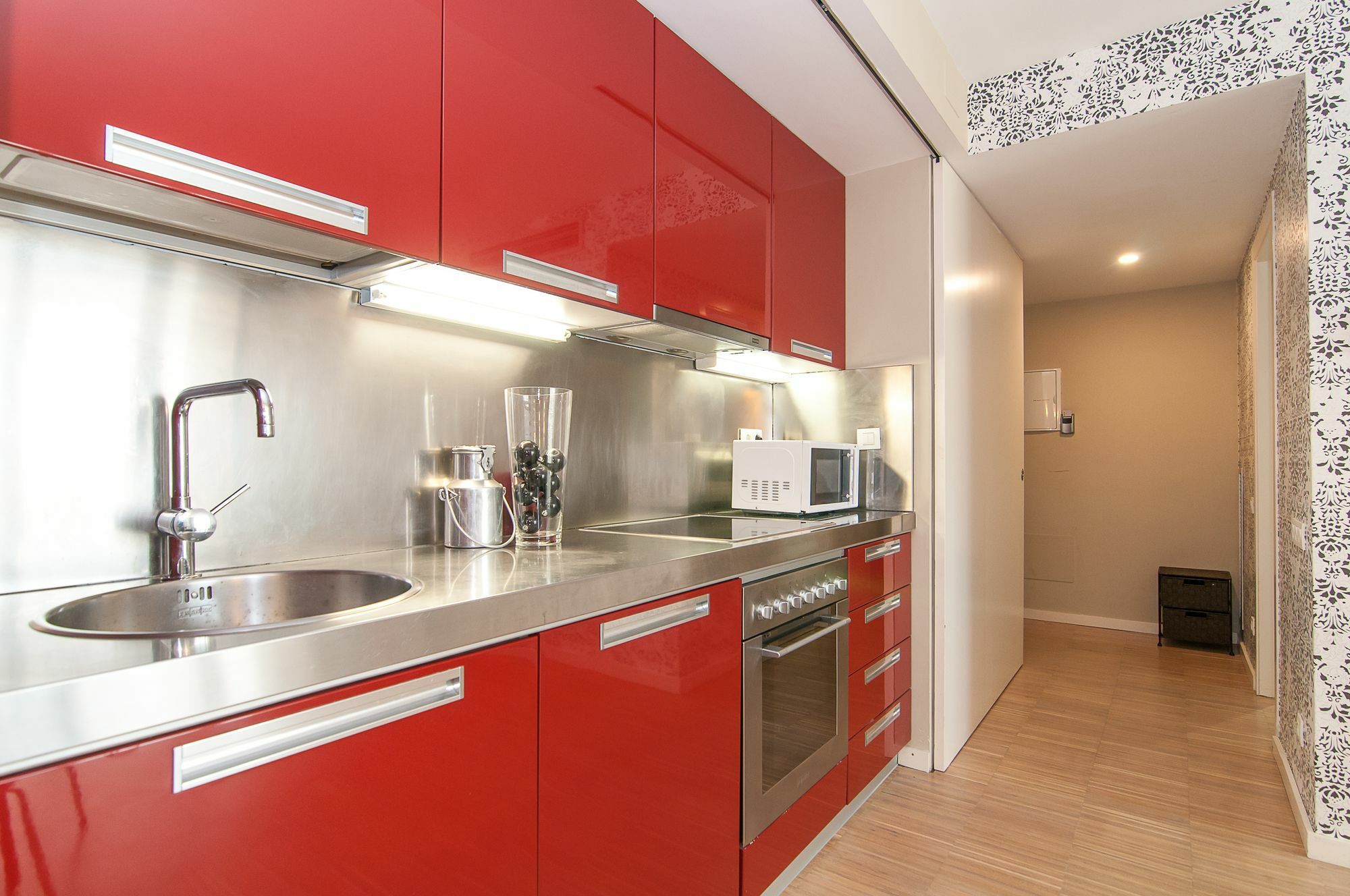 Blue Apartments บาร์เซโลนา ภายนอก รูปภาพ
